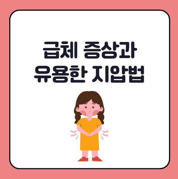급체했을때 증상 손쉽게 체기 해결 가능한 지압법