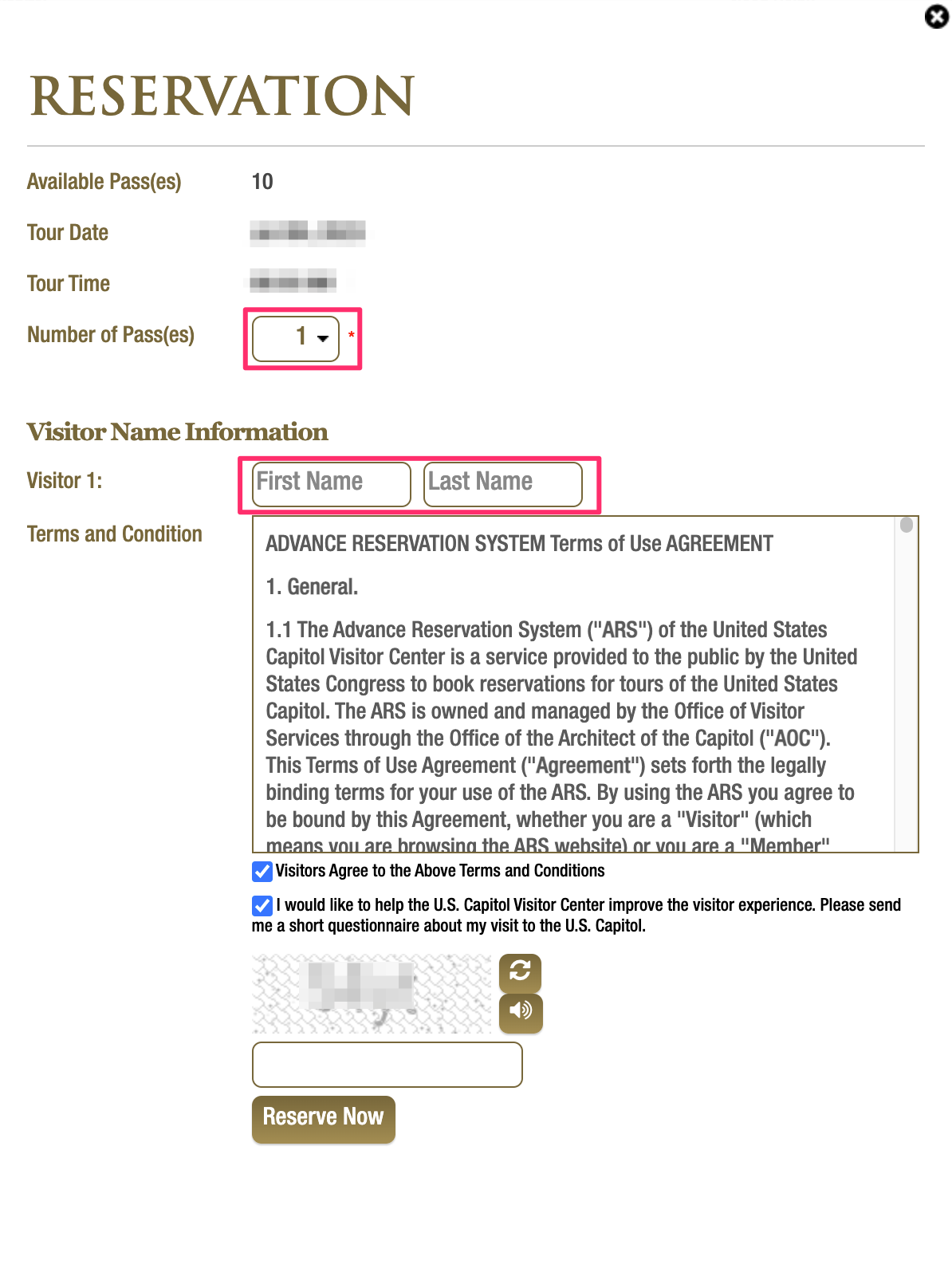 국회의사당 예약하기