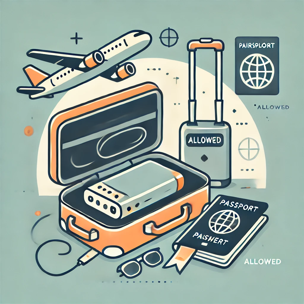보조배터리 반입 가능 기준: 국내선 vs 국제선 차이