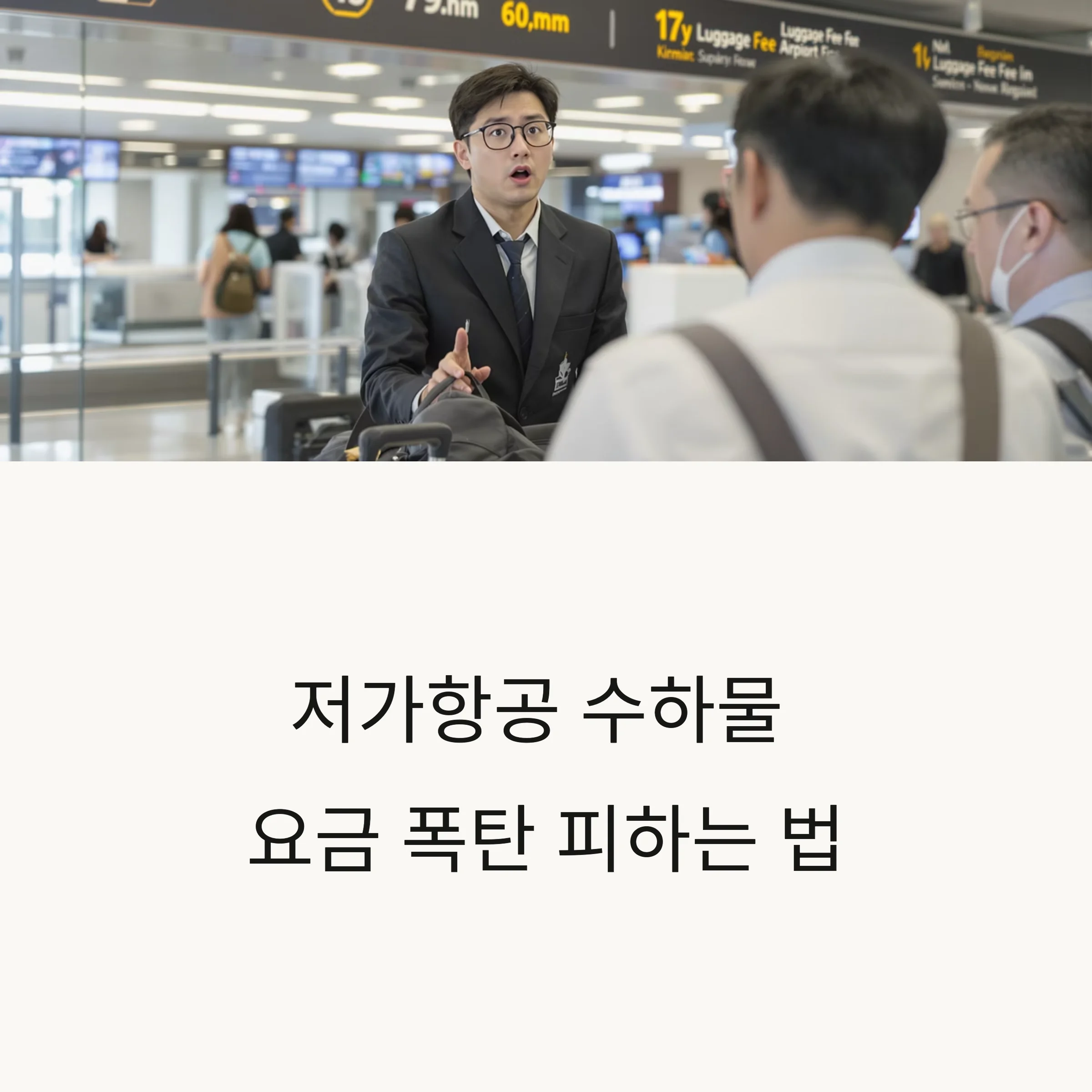 저가 항공사 이용 전 꼭 알아야 할 수하물 규정