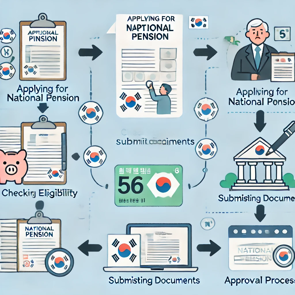 기초노령연금 금액 조회하기
