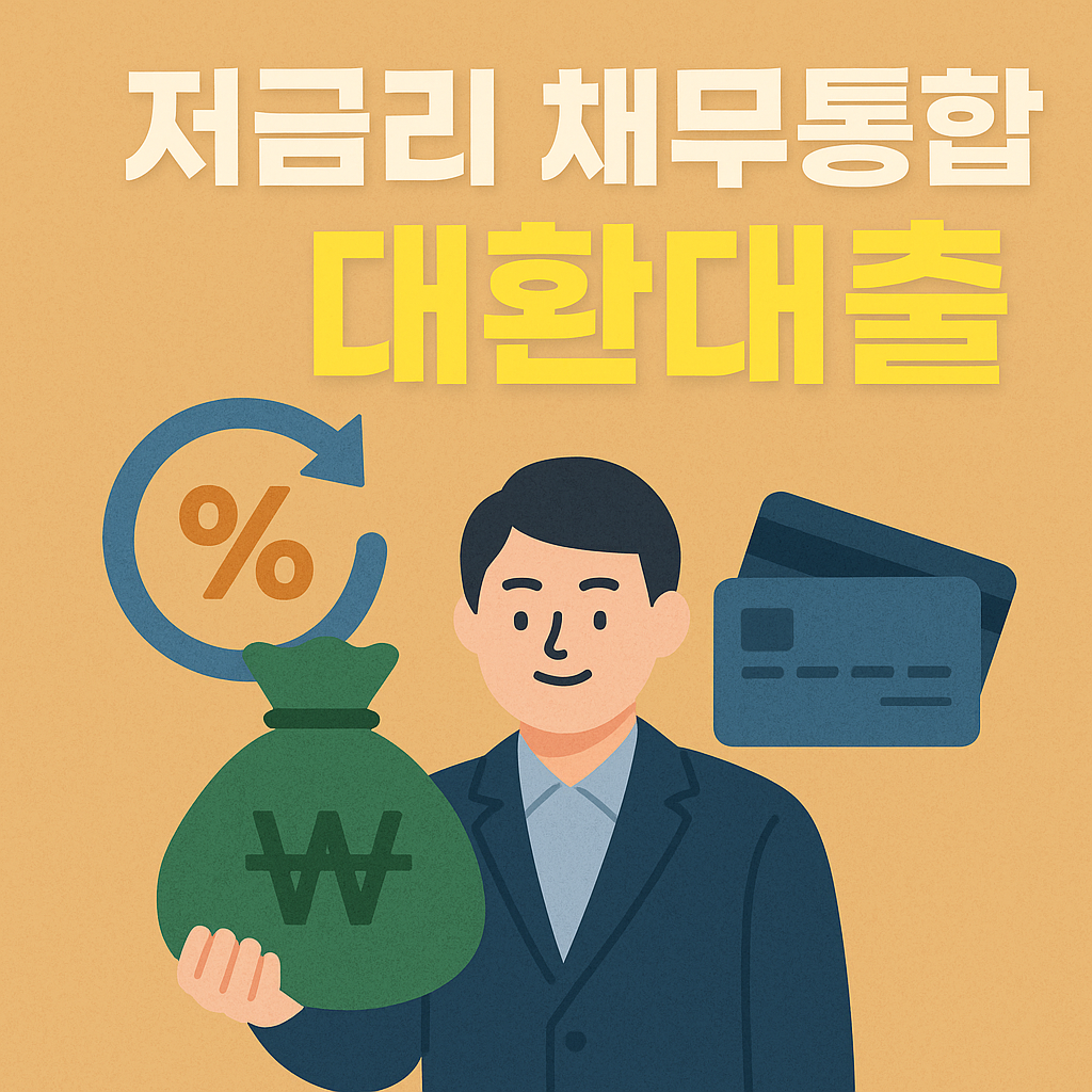 저금리 채무통합대환대출