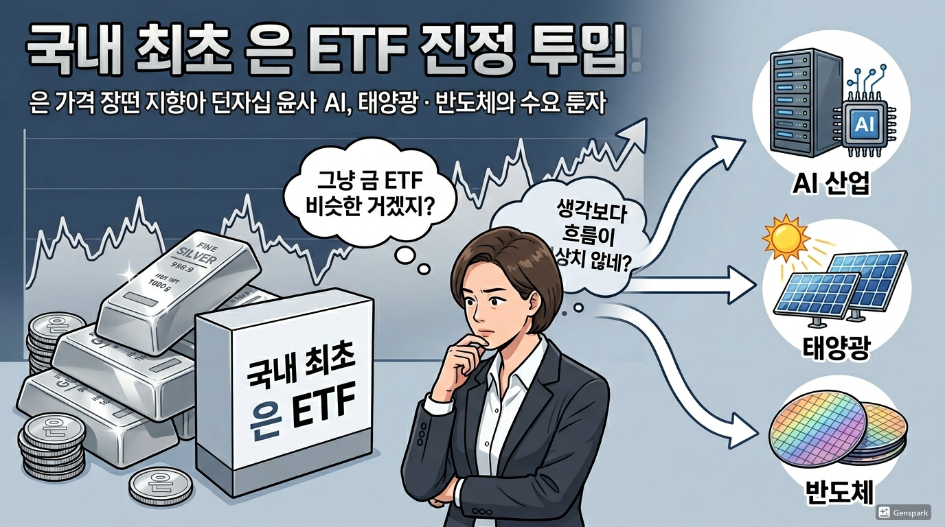 국내 최초 은(銀) ETF 상장, 지금 투자해야 할까?