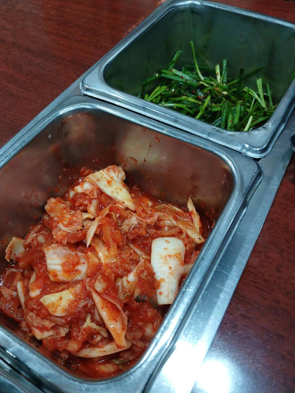 북어국집 밑반찬통