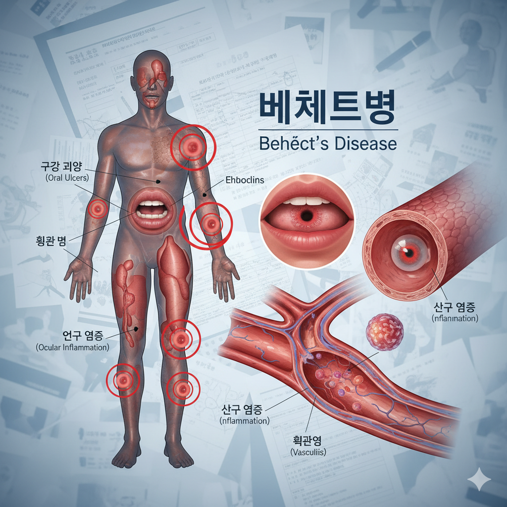 베체트병 자가진단_완치가능성