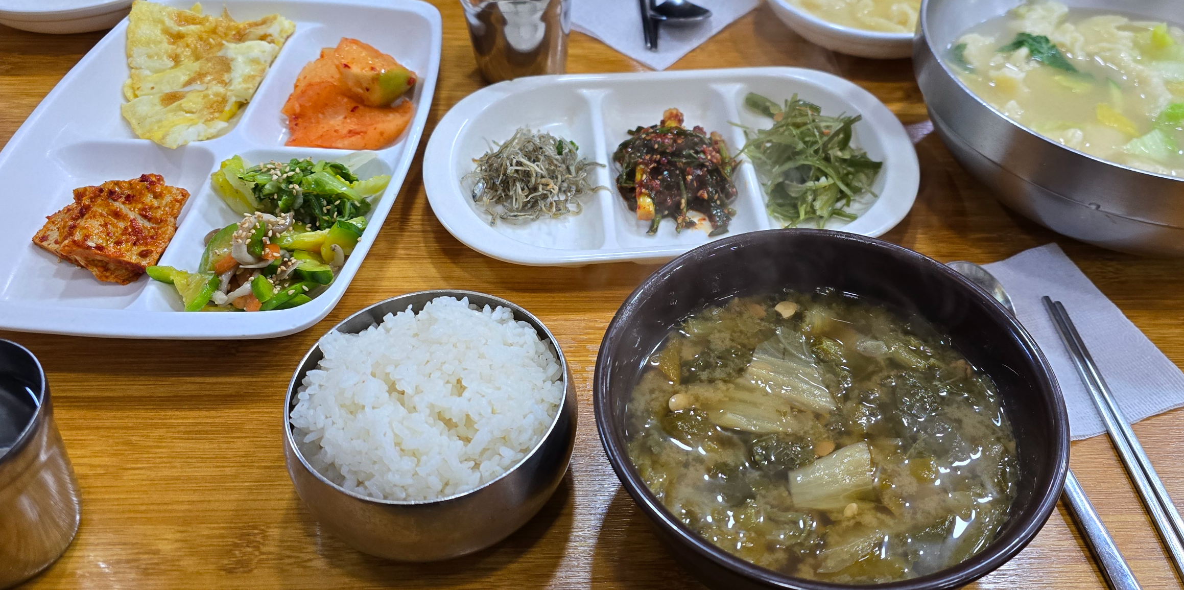 김치말이 김밥과 조합이 좋은 시락국