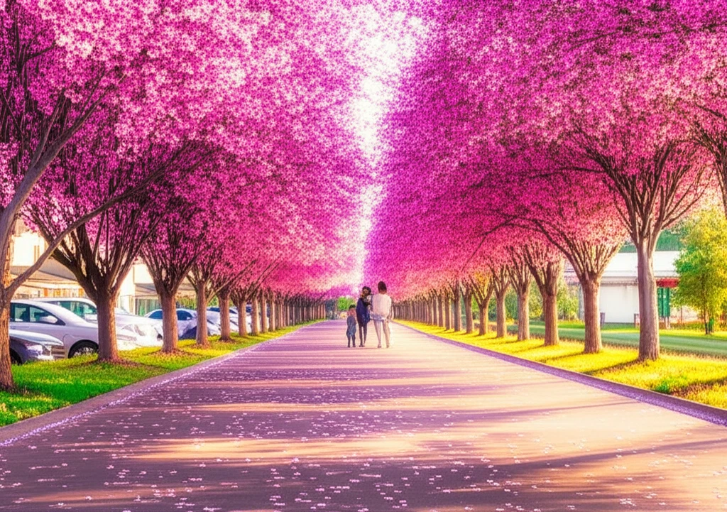 창원 성산구 벚꽃 축제 기간 방문 정..