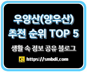 우양산(양우산) 추천 순위 TOP 5 - 온라인 쇼핑몰 인기 제품 비교