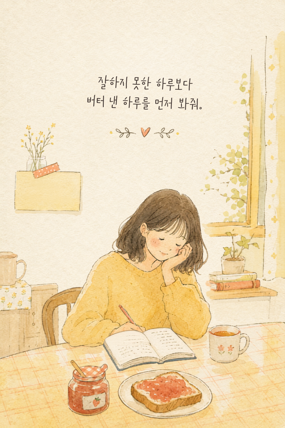 따뜻한 글귀, 마음을 다정하게 안아주는 감성 문장 15가지