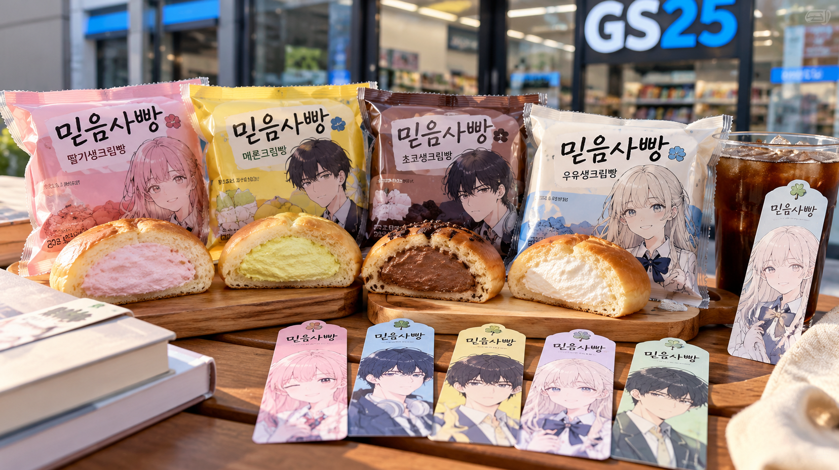 GS25 믿음사빵 4종, 이렇게 사면 100% 득템