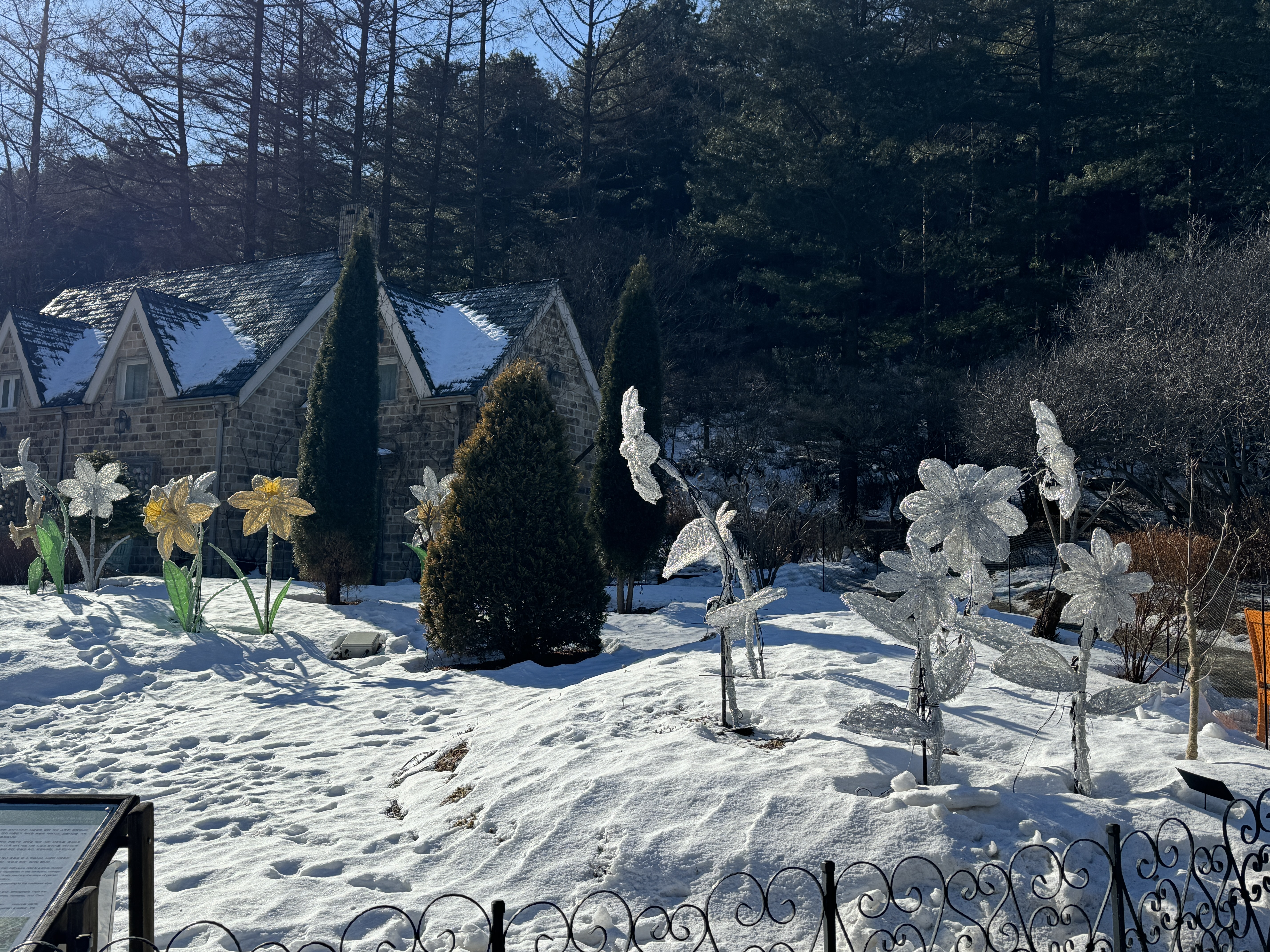 아침고요수목원