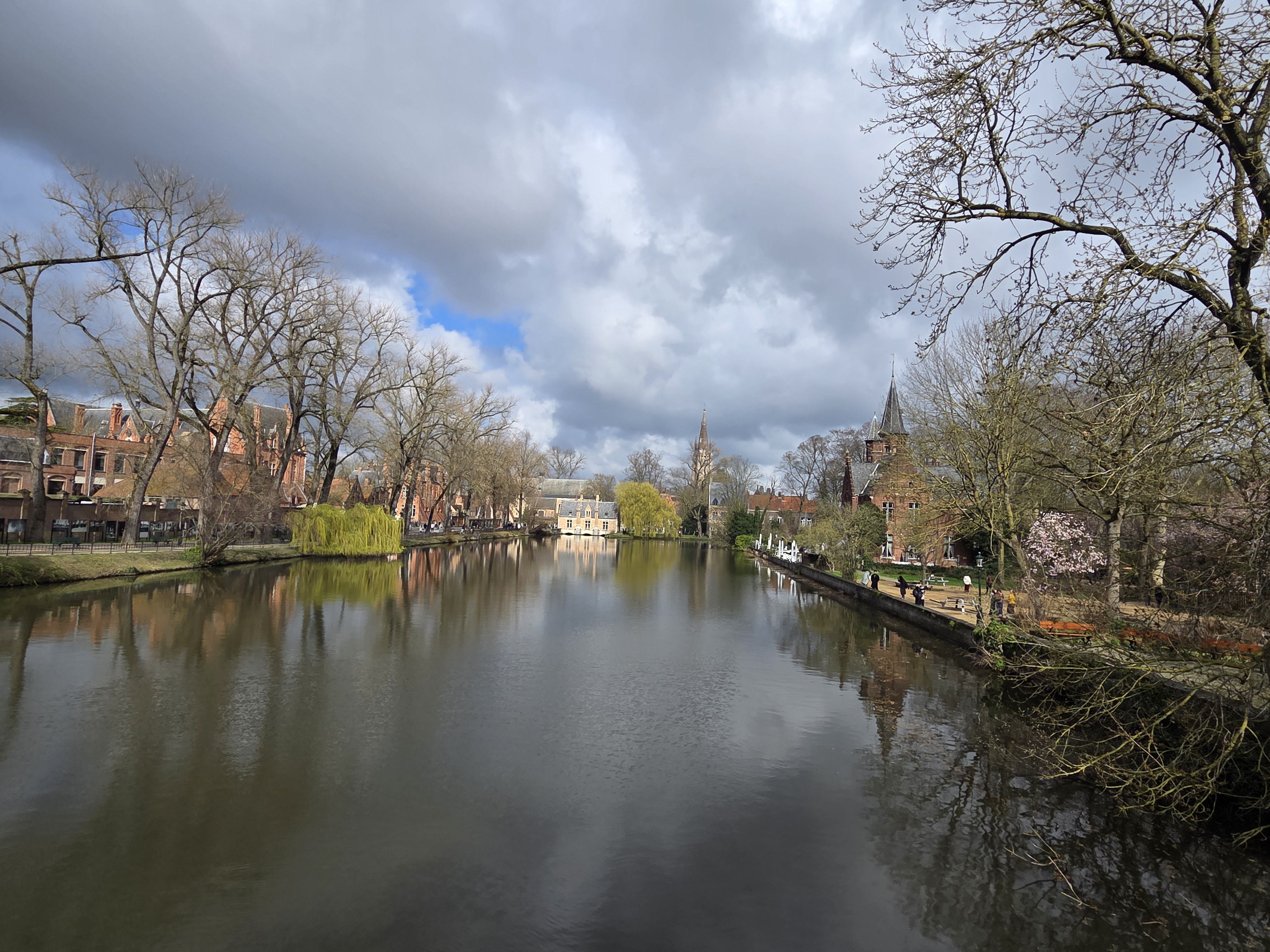 브뤼헤 사랑의 호수 전경