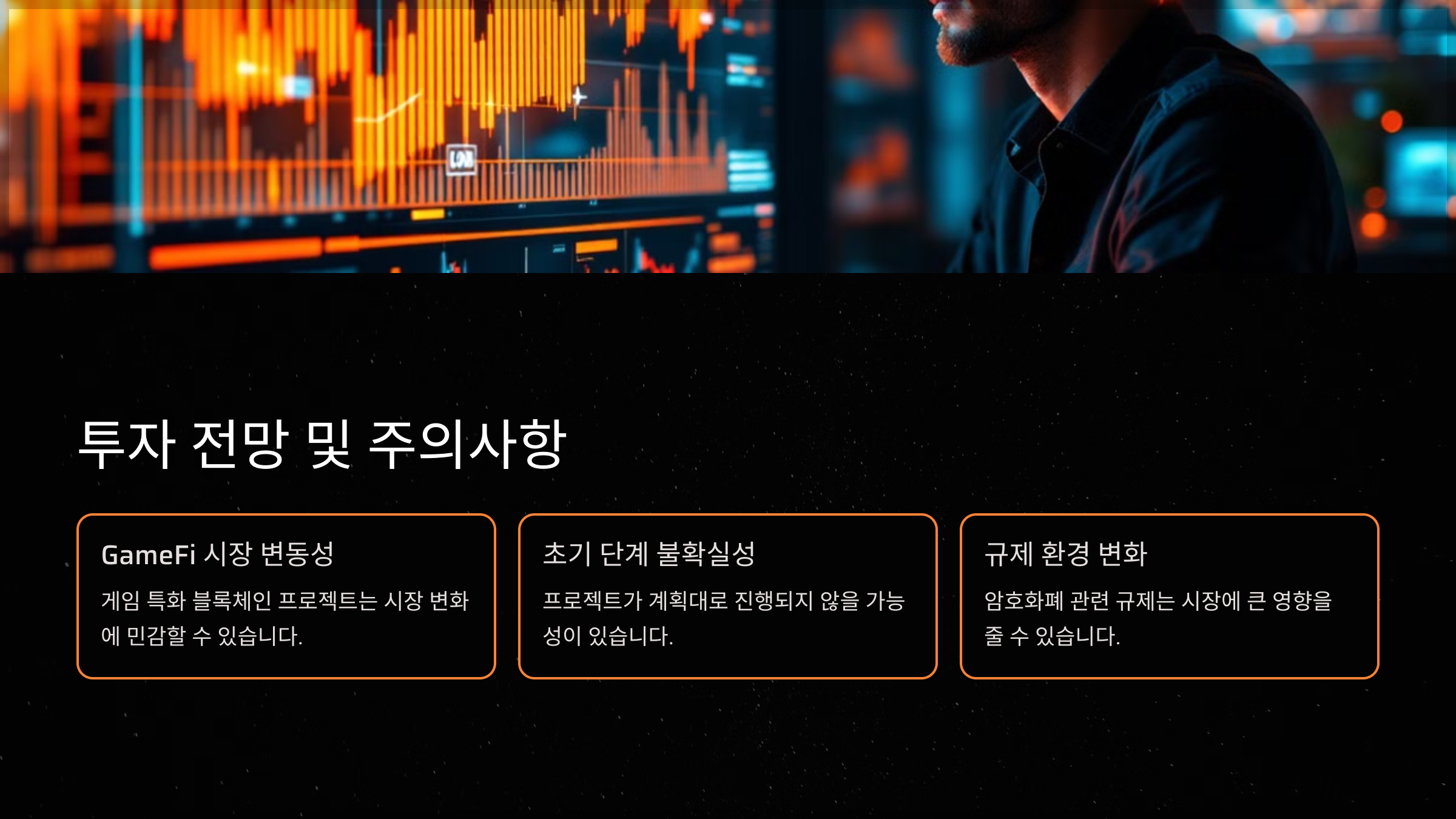 투자 전망 및 주의사항