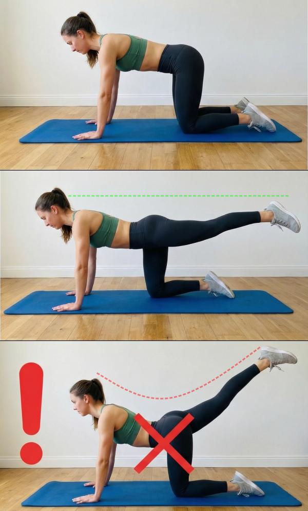 허리디스크에 좋은 운동 동키킥