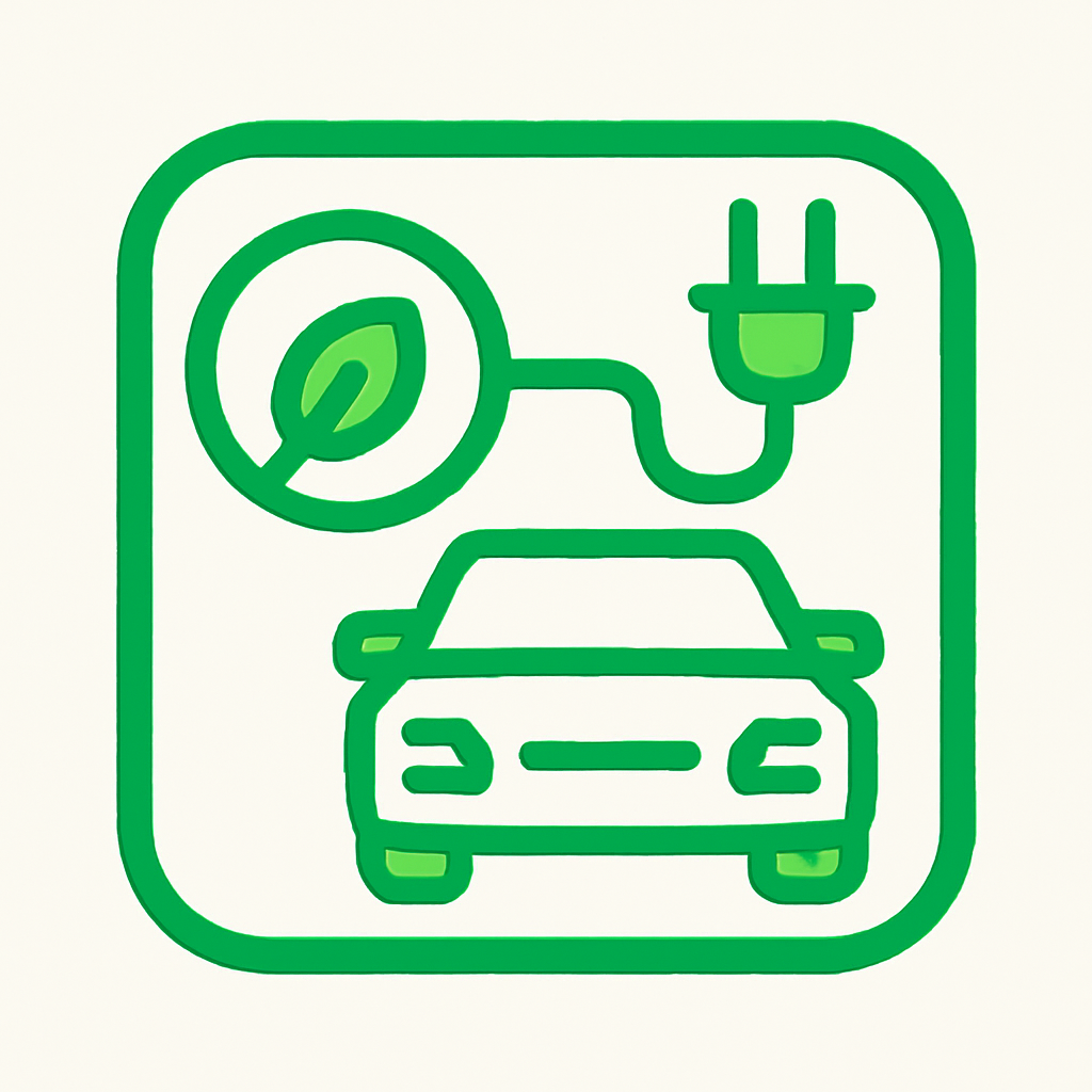 전기차와 하이브리드차 관련 이미지