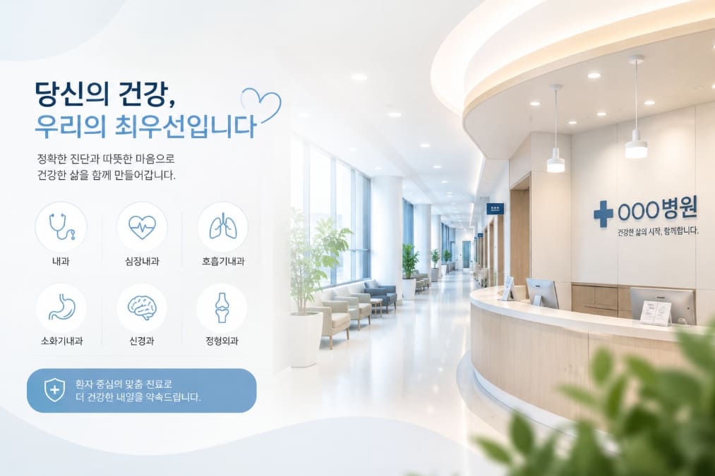 병원 진료과 관련 사진