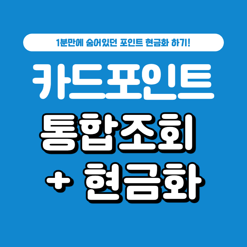 카드포인트 통합조회