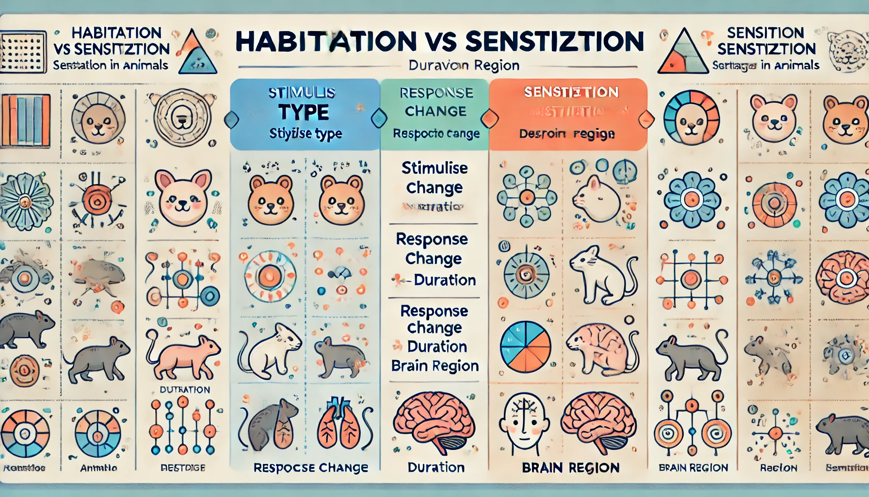 동물의 비연합 학습: 습관화와 민감화의 신경과학적 이해
