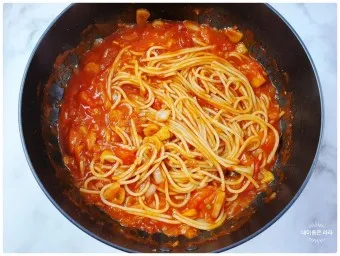 토마토 스파게티 만드는 방법 레시피_6