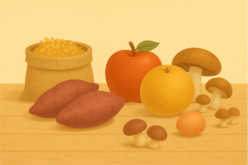 AI가 만들어준 가을 곡식