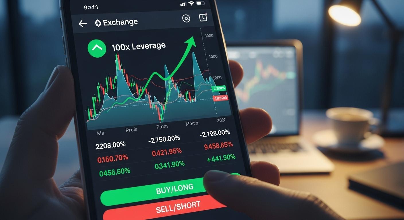 코인 레버리지 100배 거래소