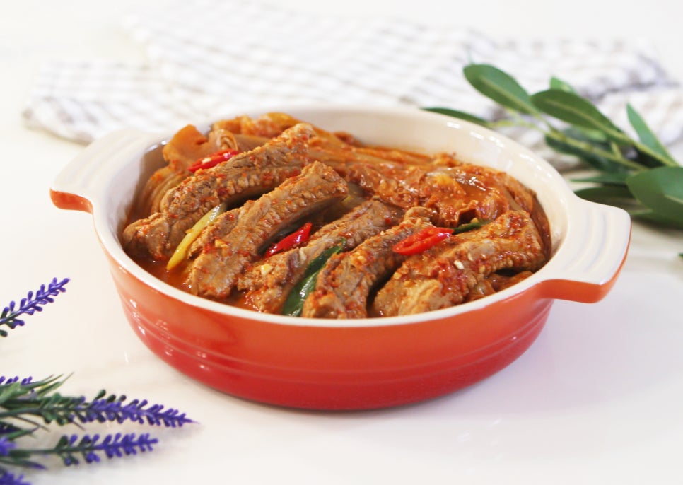 등갈비 김치찜
