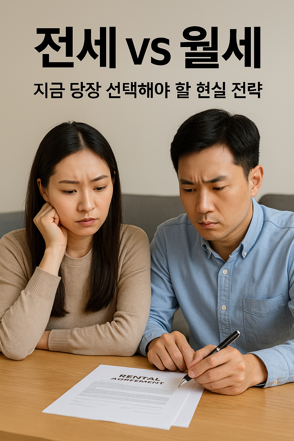 전세냐 월세냐