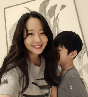 소유진과-아들