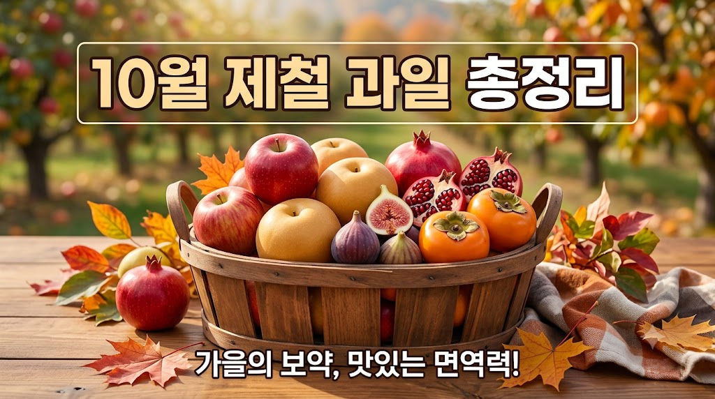 10월 제철 과일