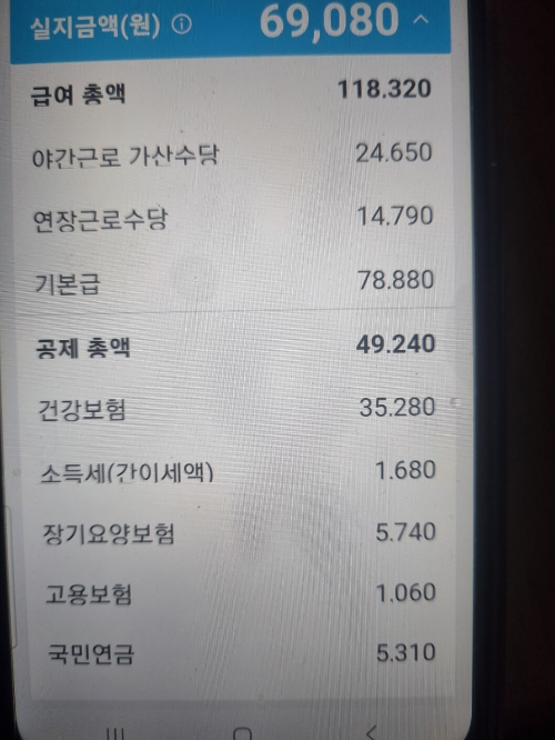급여명세