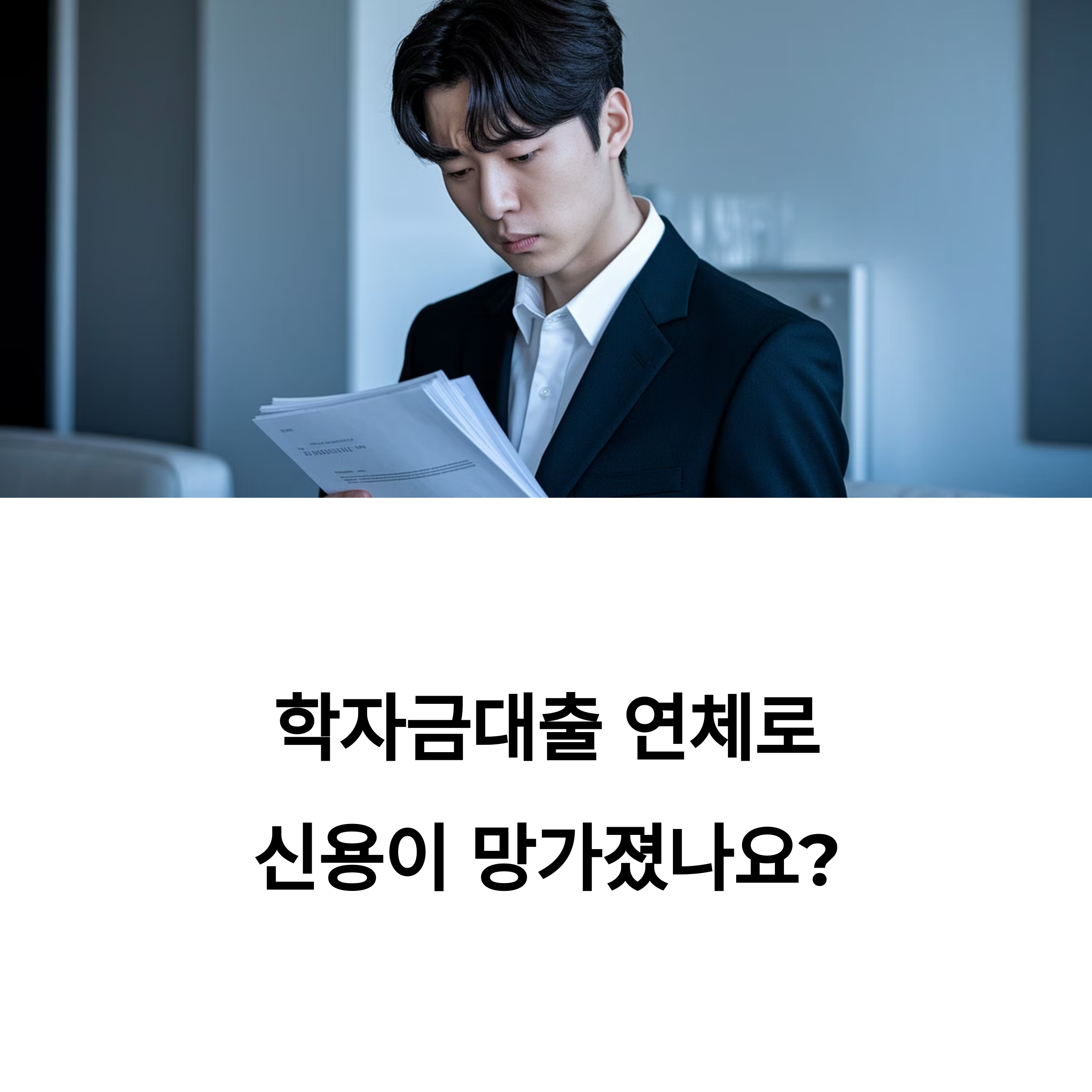 학자금대출 연체 걱정