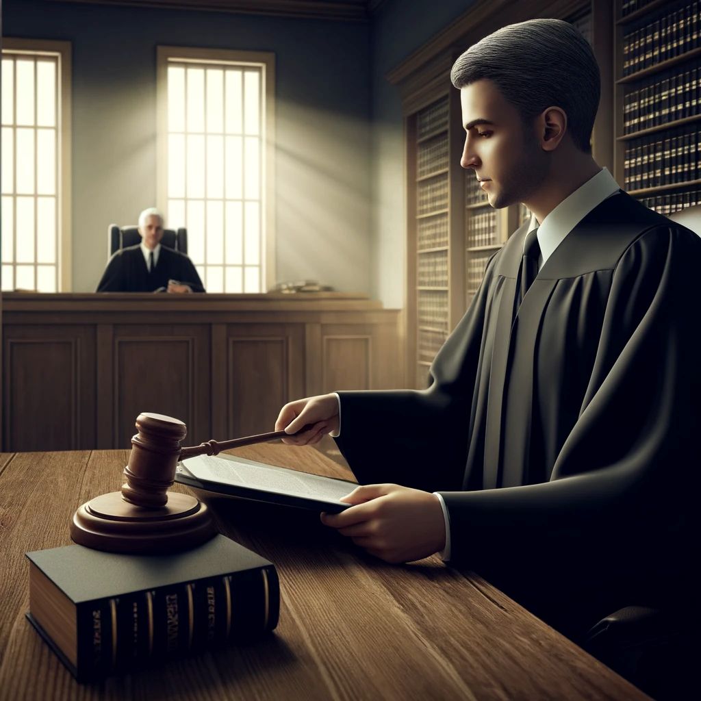 절도죄 판결중인 판사