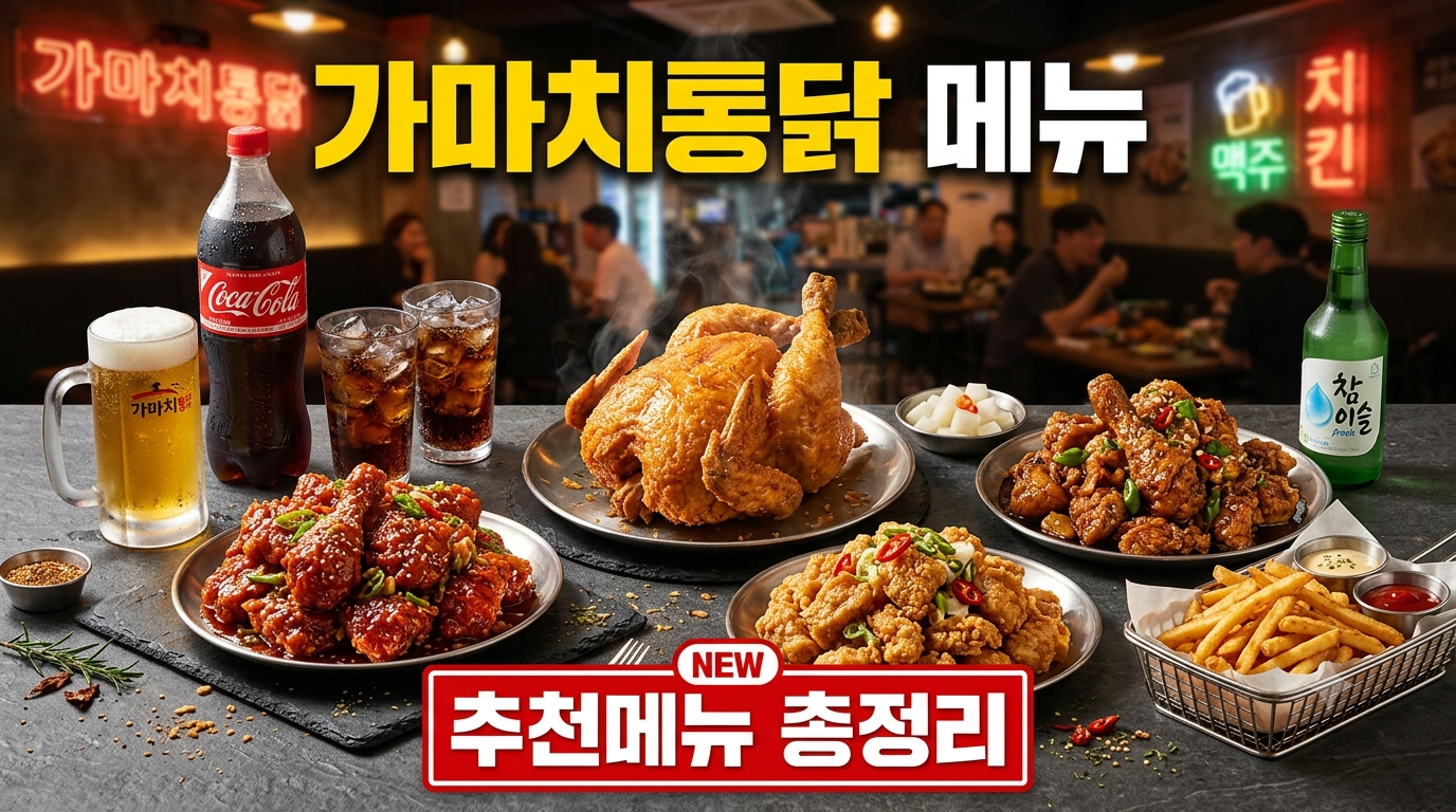 가마치통닭 메뉴 총정리｜대표 메뉴, 가격, 추천 조합까지 (2026 최신)