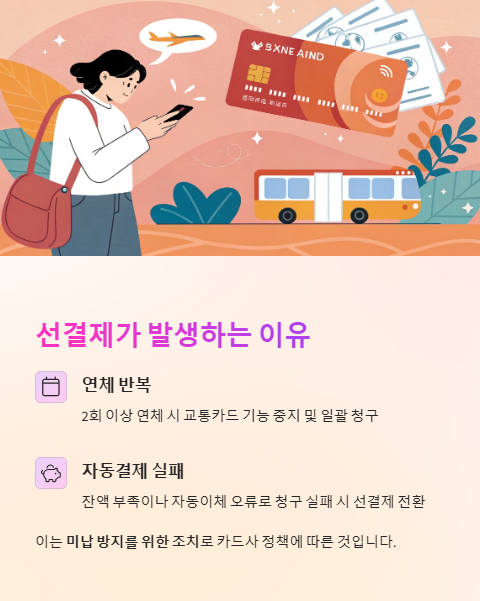 선결제가 발생하는 이유