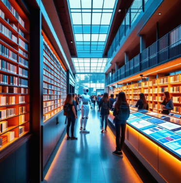 디지털 도서관과 AI의 책 산업