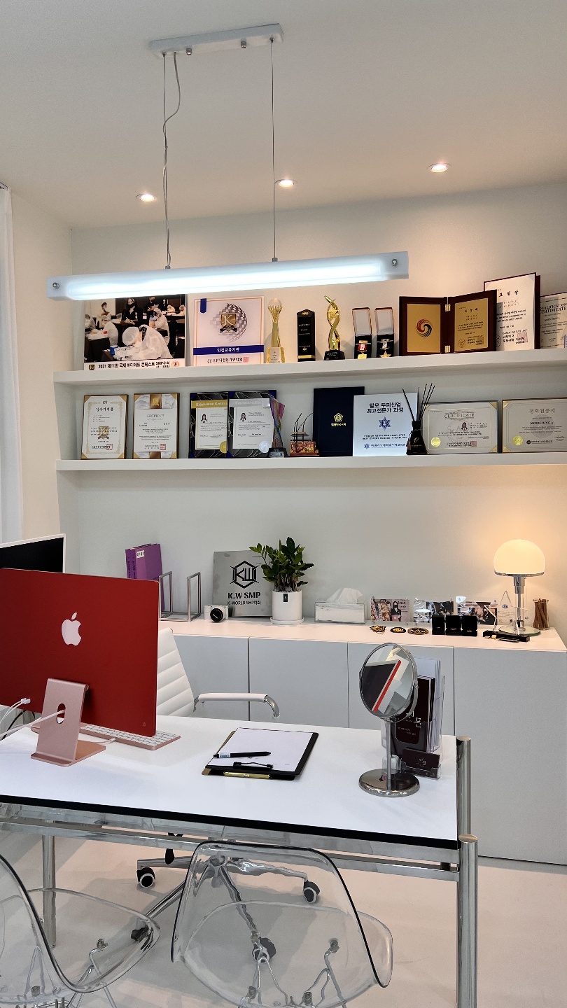 더문 SMP두피 문신