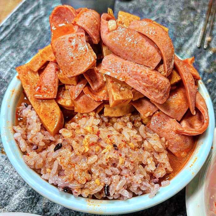 생방송 오늘저녁 여의나루 여의도 수요미식회 햄폭탄 부대찌개 맛집