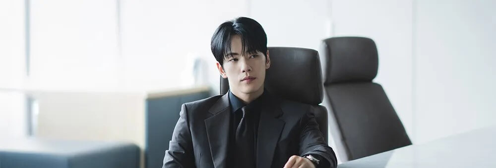 드라마 세이렌의 주인공 백준범역의 김정현 메인홍보 포스터입니다.