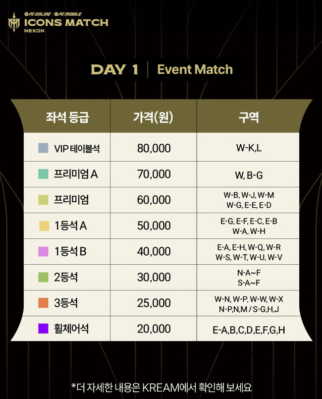 아이콘매치 중계