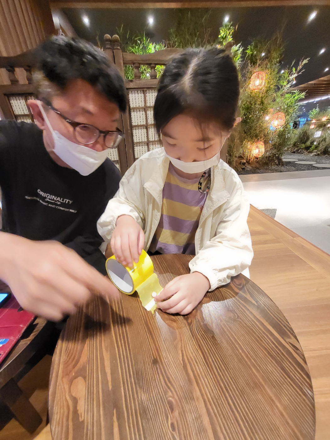 테이프 볼 만들기(테이프 공)