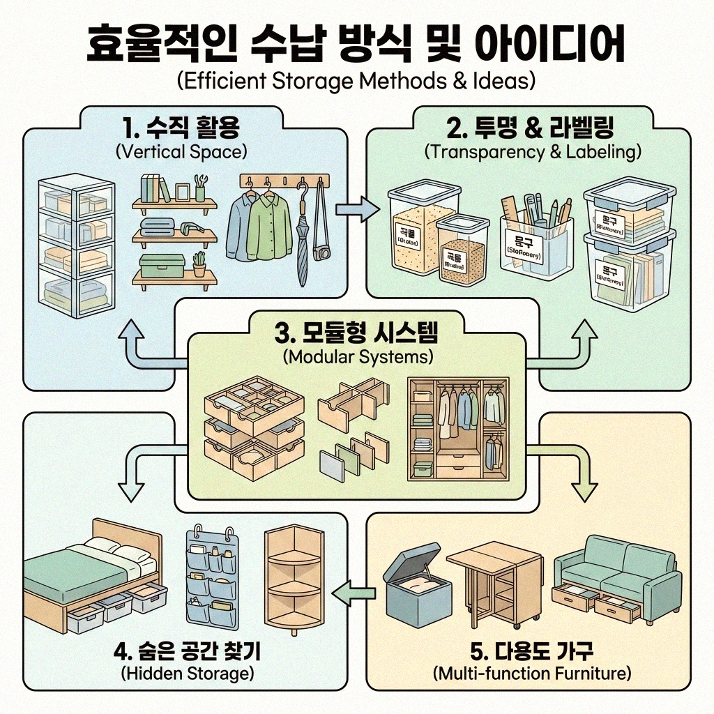 청소도구 보관함, 이젠 깔끔하게 정리해보세요