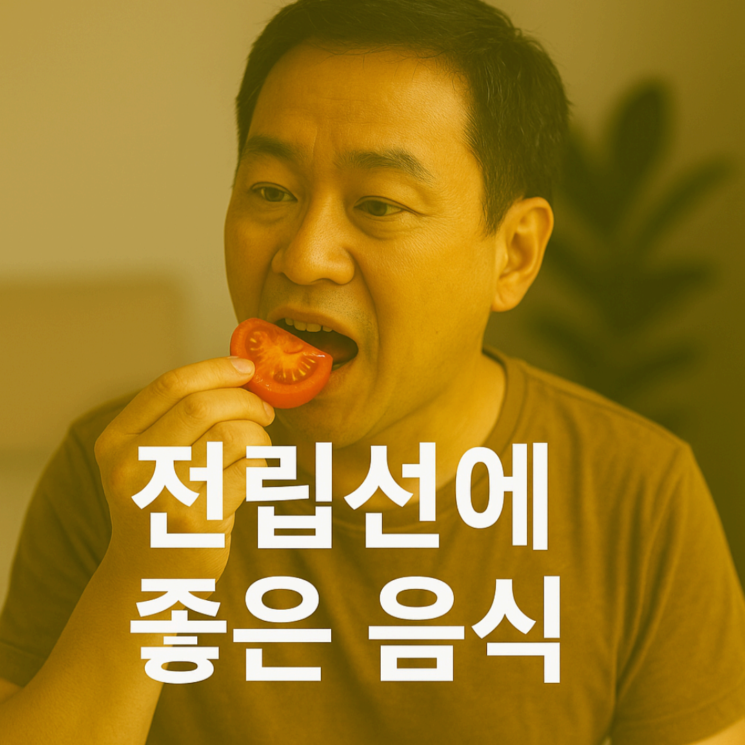 토마토 속 '라이코펜', 전립선 건강 지킴이!