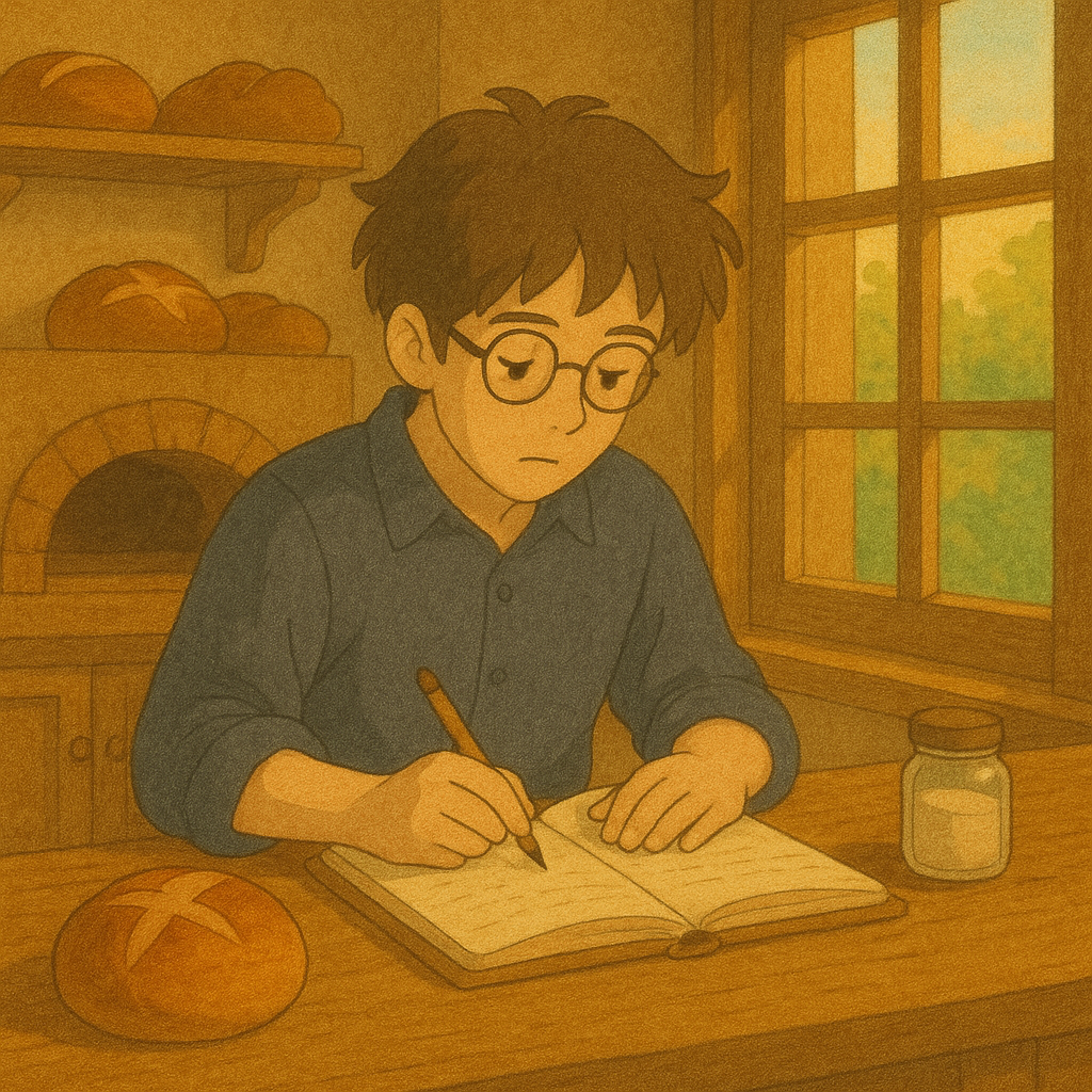 인생여정수 7 빵집 일러스트