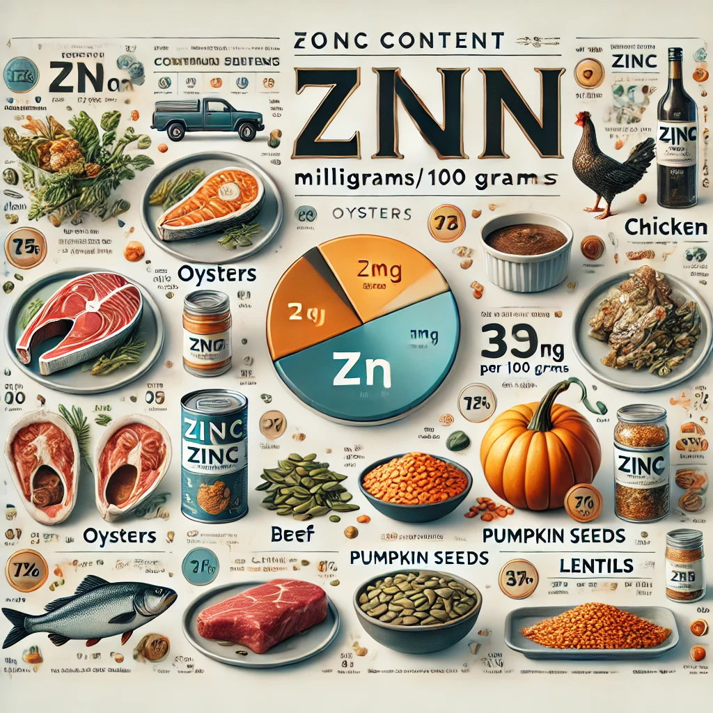 아연(ZINC) 효능과 주의사항 알아보기