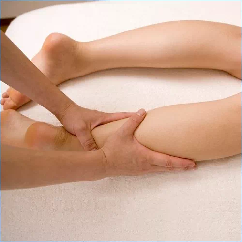종아리 마사지