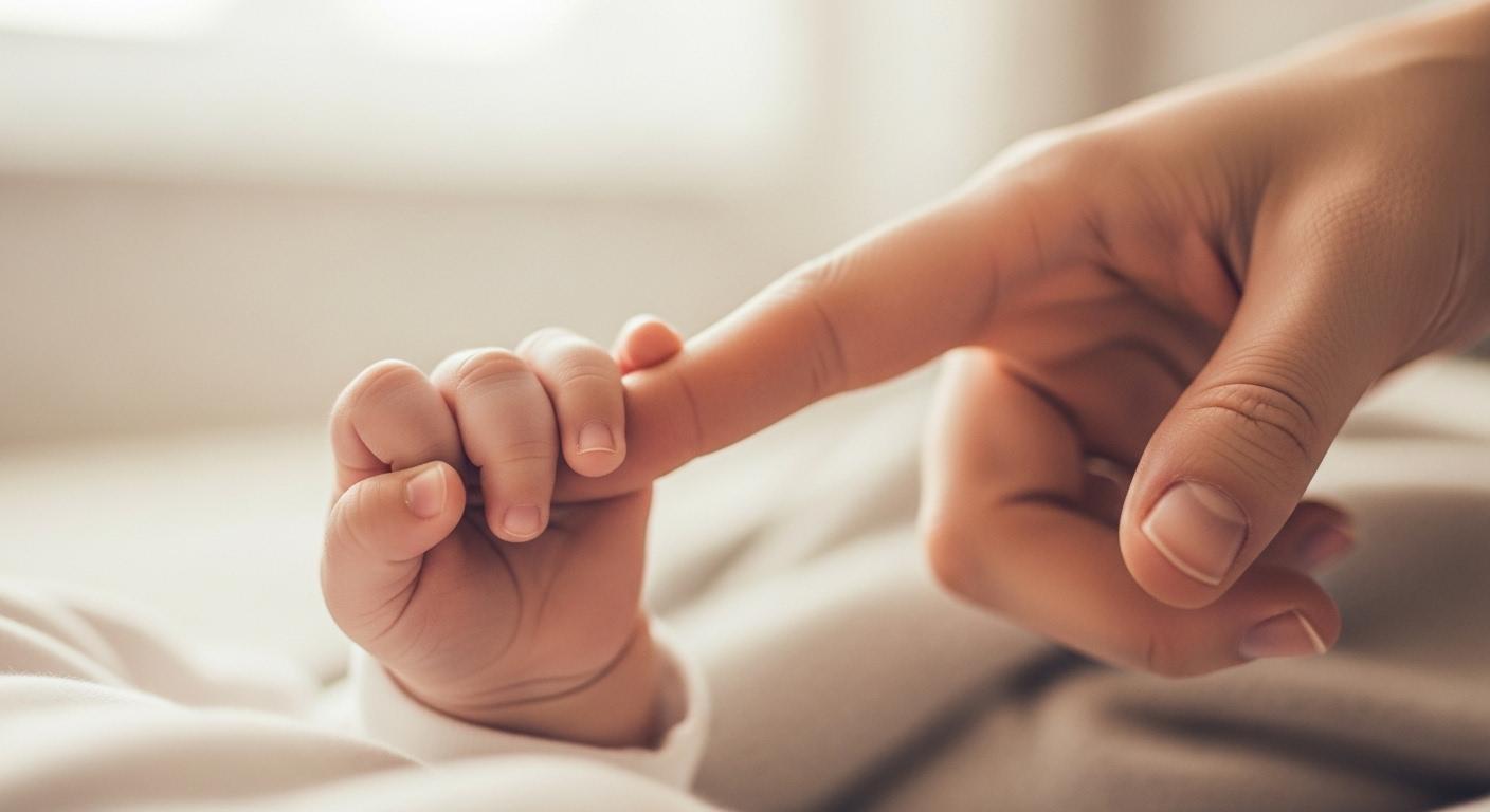 아기 열 발차움