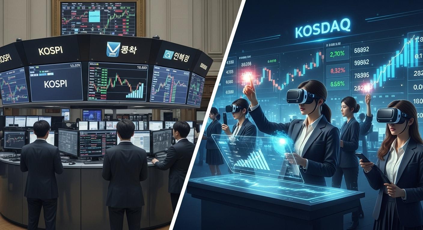 코스피와 코스닥의 차이점?