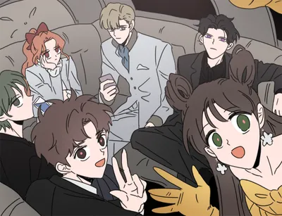 웹툰 <오늘의 순정망화> 표지 이미지