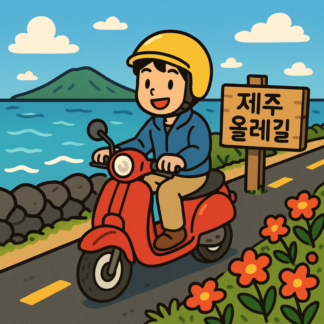 제주 오토바이 일주 코스