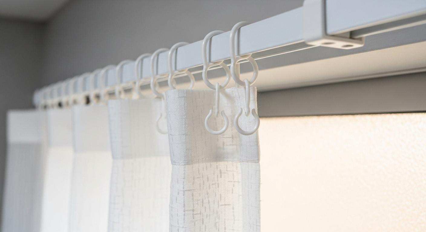 다이소 커튼레일